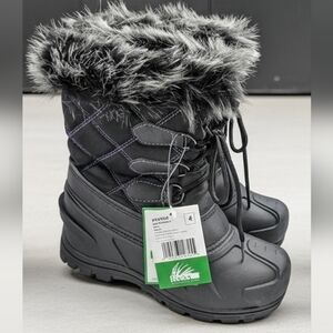Itasca Ice Princess Youth Grway Winter Snow Boots